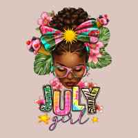 July Girl Afro Woman Summer Premium Hoodie | Teevron