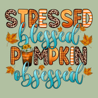 Stressed Blessed Pumpkin Obsessed Urban Hoodie | Teevron