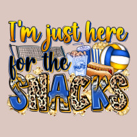 I'm Just Here For The Snacks Volleyball Premium Hoodie | Teevron