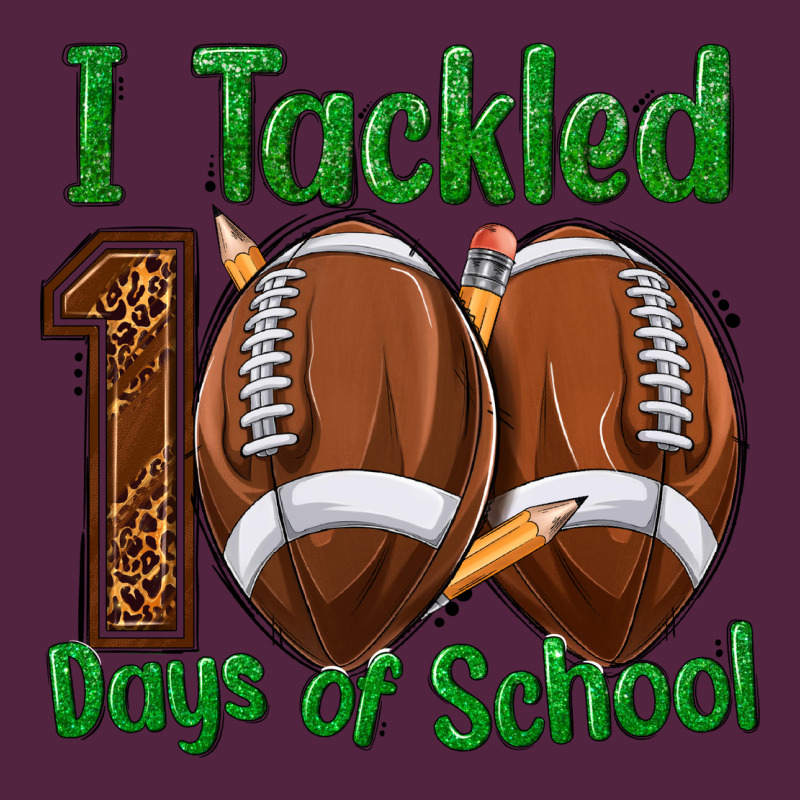 I Tackled 100 Days Of School Football Urban Hoodie by texasbilliewilder | Teevron