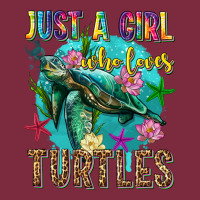 Just A Girl Who Loves Turtles Premium Hoodie | Teevron