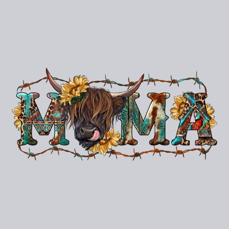Western Mama With Highland Cow Urban Hoodie by RanaPortraitStore | Teevron