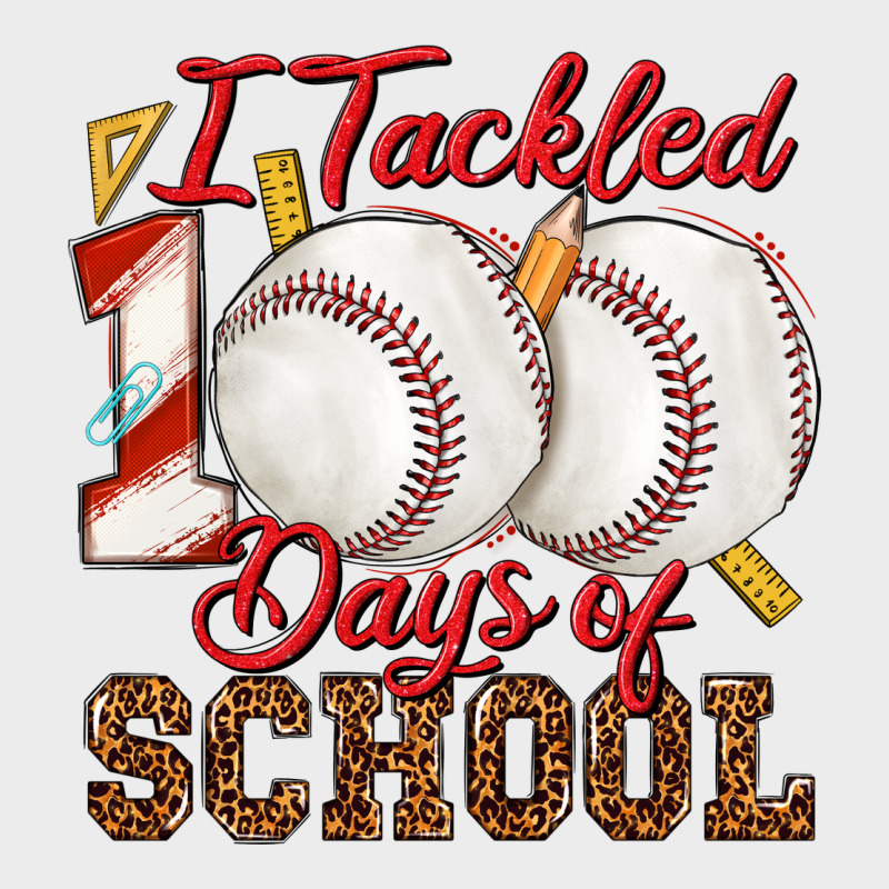 I Tackled 100days Of School Baseball Urban Hoodie by texasbilliewilder | Teevron