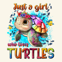 Just A Girl Who Loves Turtles Premium Hoodie | Teevron
