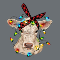 Charolais Calf With Christmas Lights Baby Cow Premium Hoodie | Teevron