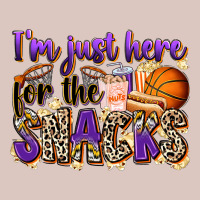 I'm Just Here For The Snacks Basketball Premium Hoodie | Teevron