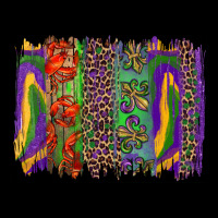 Mardi Gras Brushstroke Urban Hoodie | Teevron