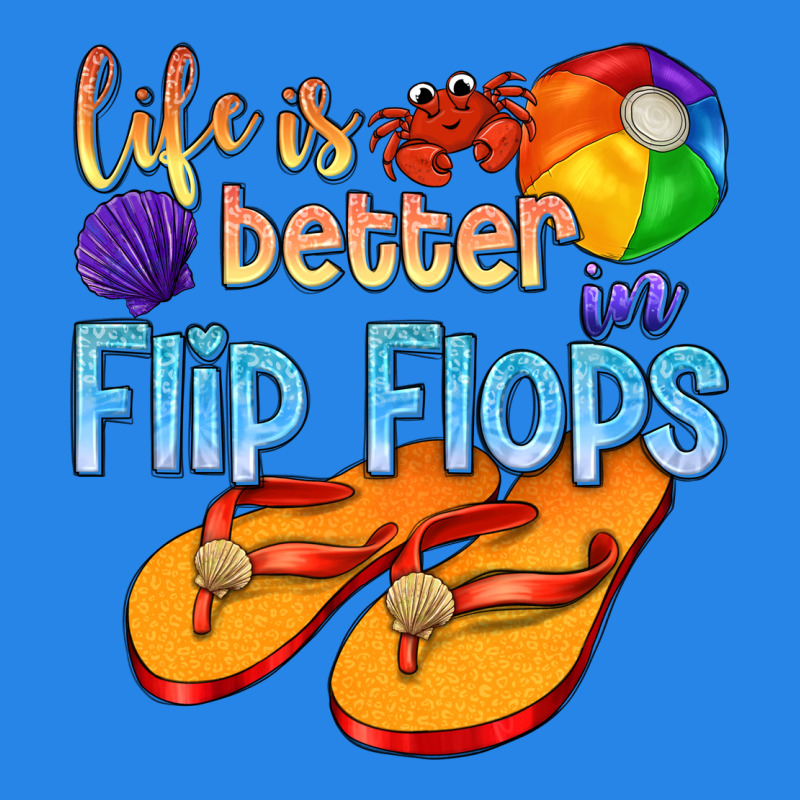 Life Is Better In Flip Flops Premium Hoodie by texasbilliewilder | Teevron