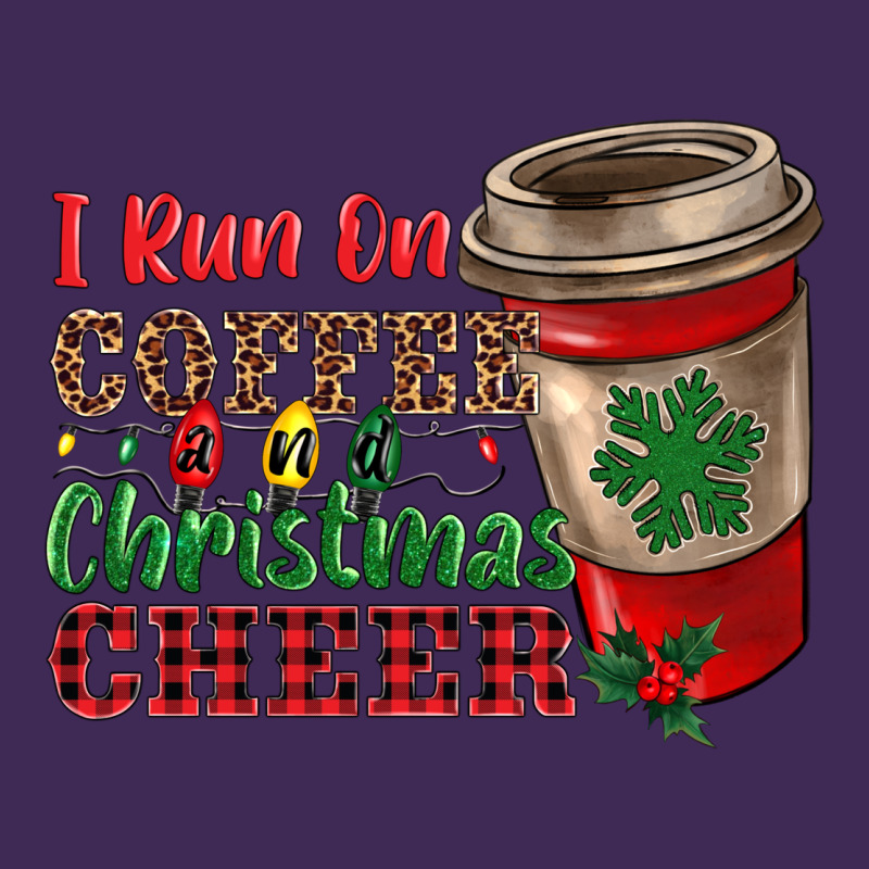I Run On Coffee And Christmas Cheer Premium Hoodie by RanaPortraitStore | Teevron
