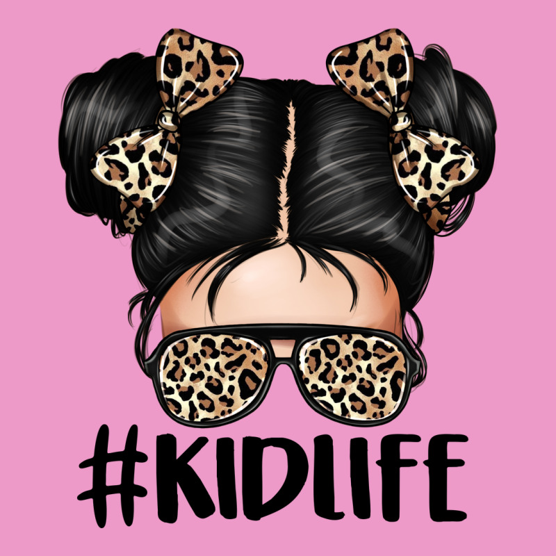 Kid Life Leopard Messy Bun Urban Hoodie by texasbilliewilder | Teevron
