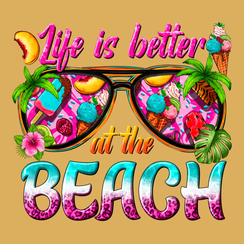Life Is Better At The Beach Premium Hoodie by texasbilliewilder | Teevron