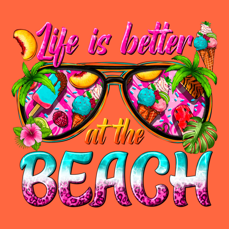 Life Is Better At The Beach Premium Hoodie by texasbilliewilder | Teevron