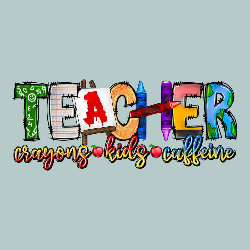 Teacher Cryons Kids Caffeine Heavy Core Tee by CowhideDigitalArt | Teevron