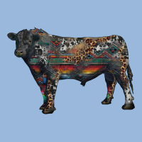 Black Angus Bull With Western Patterns Premium Hoodie | Teevron