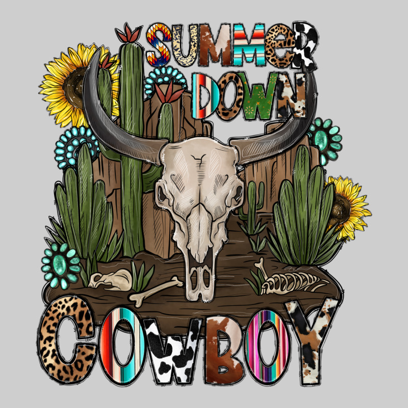 Summer Down Cowboy Premium Tee by CowhideDigitalArt | Teevron