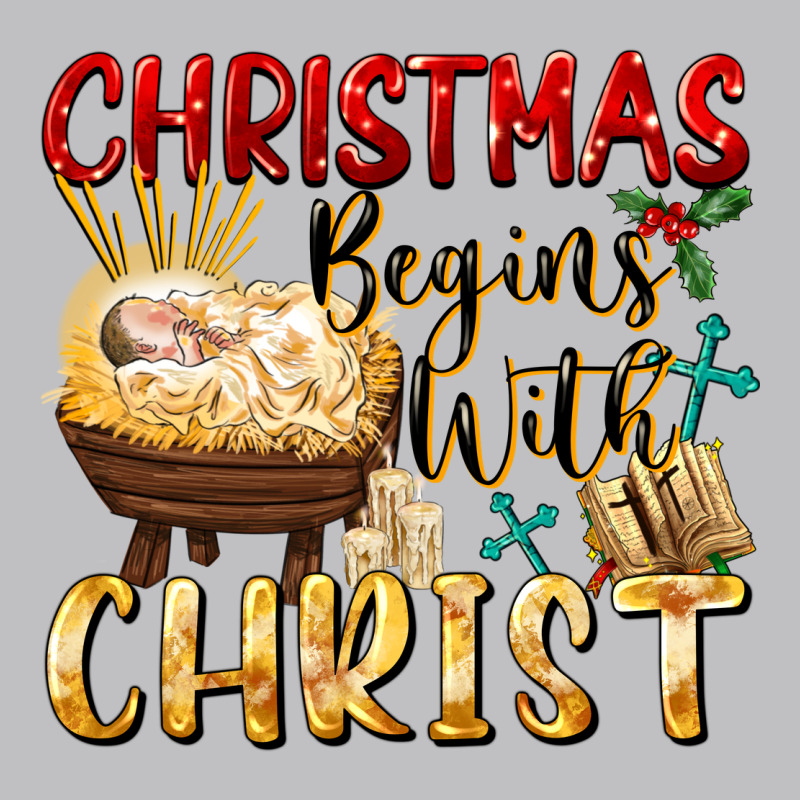 Christmas Begins With Christ Classic Tee by FaDigitalArtStudio | Teevron