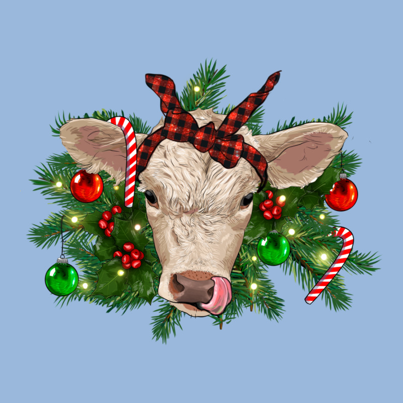 Christmas Charolais Calf Premium Hoodie by RanaPortraitStore | Teevron