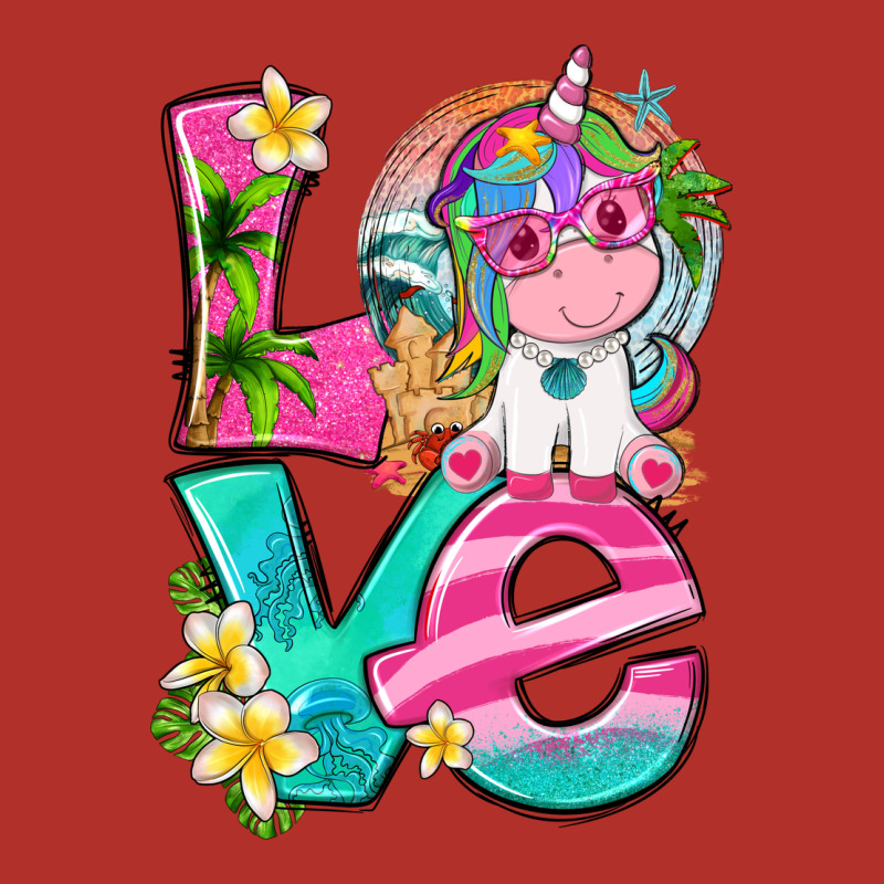Love Summer Unicorn Premium Hoodie by texasbilliewilder | Teevron