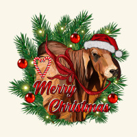 Merry Christmas Brahman Bull Premium Hoodie | Teevron