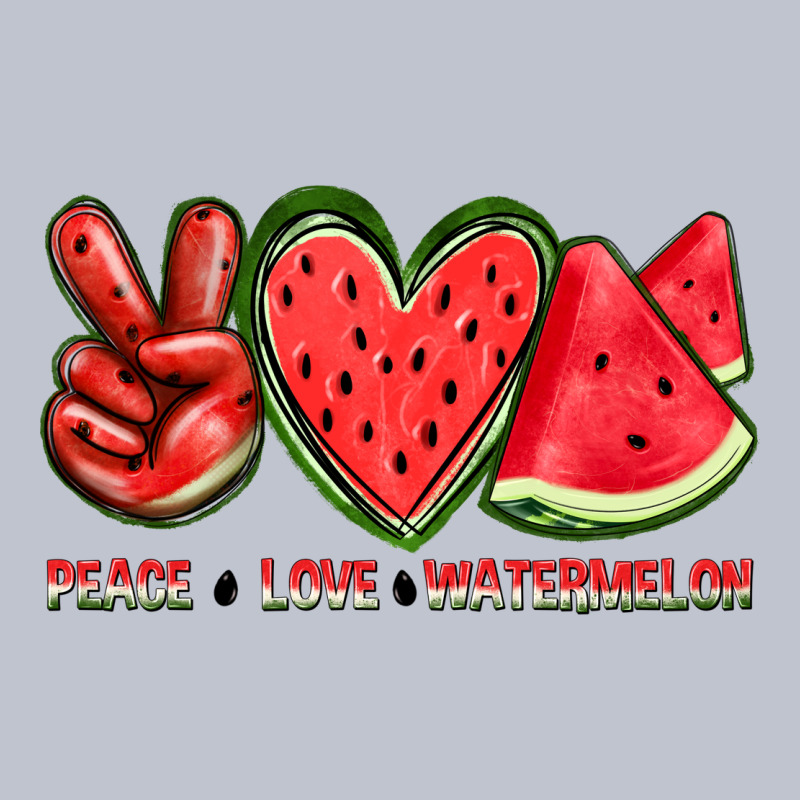 Peace Love Watermelon Premium Hoodie by texasbilliewilder | Teevron