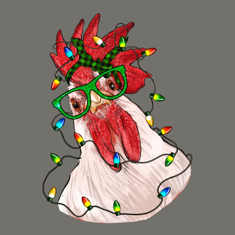 Christmas Rooster With Lights Premium Hoodie by RanaPortraitStore | Teevron
