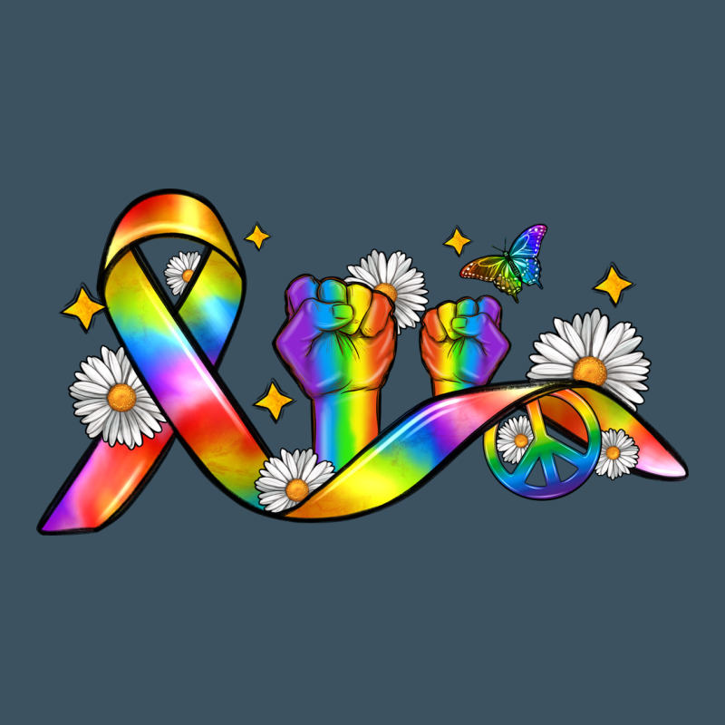 Pride Ribbon Urban Hoodie by Zillion Design Studio | Teevron