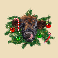 Christmas Highland Calf Premium Hoodie | Teevron