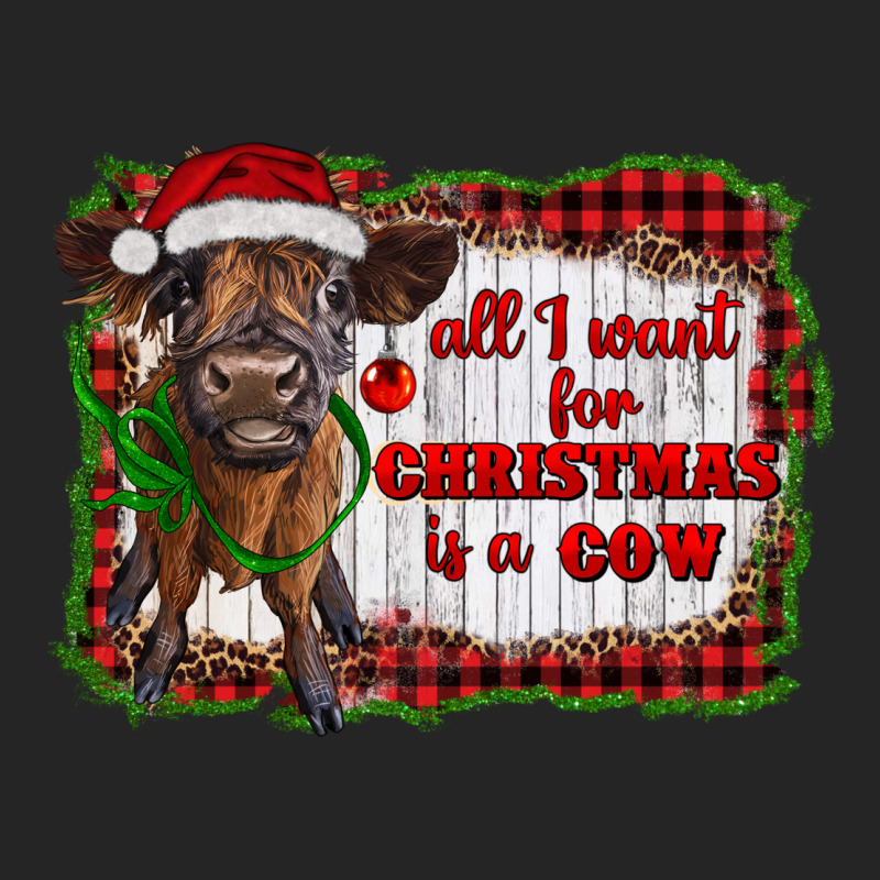 All I Want For Christmas Is A Cow Highland Calf Premium Hoodie by RanaPortraitStore | Teevron
