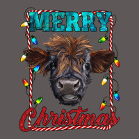 Merry Christmas Highland Calf Baby Cow Premium Hoodie | Teevron