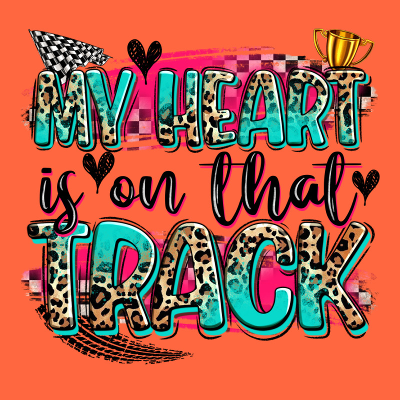 My Heart Is On That Track Premium Hoodie by Zillion Design Studio | Teevron