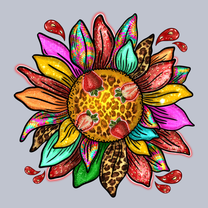 Strawberry Sunflower Premium Hoodie by texasbilliewilder | Teevron