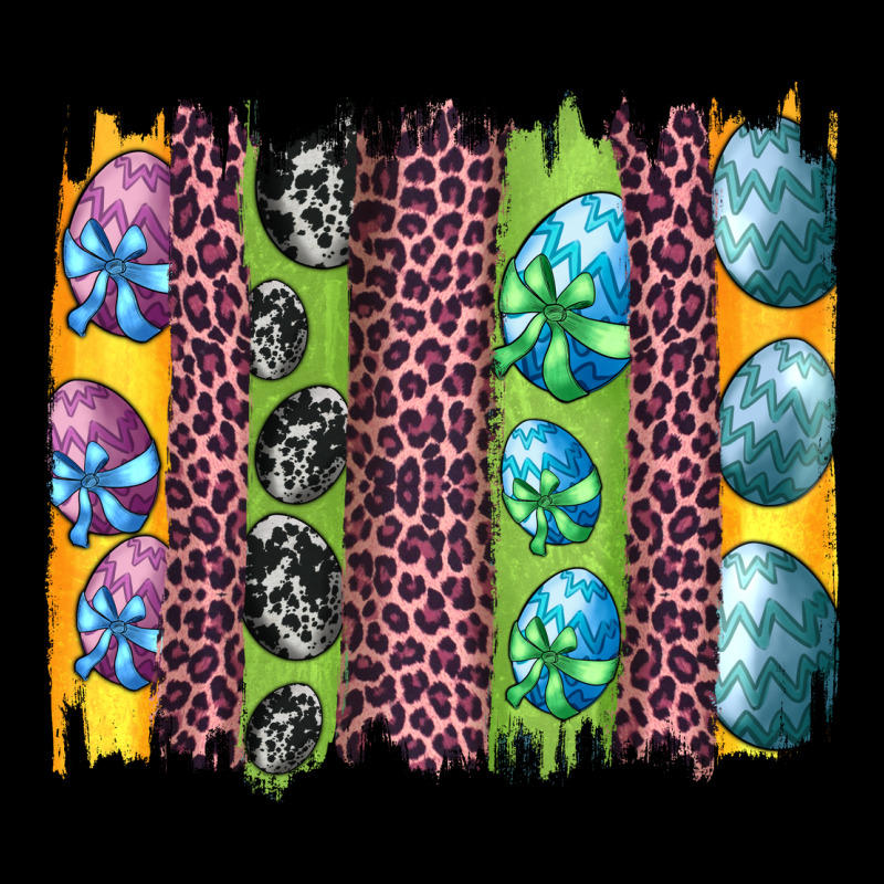 Easter Eggs And Leopard Brushstrokes Ladies Tee by Artiststas | Teevron