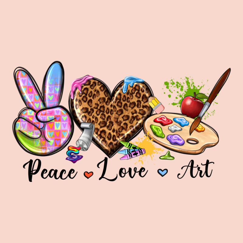 Peace Love Art Urban Hoodie by texasbilliewilder | Teevron