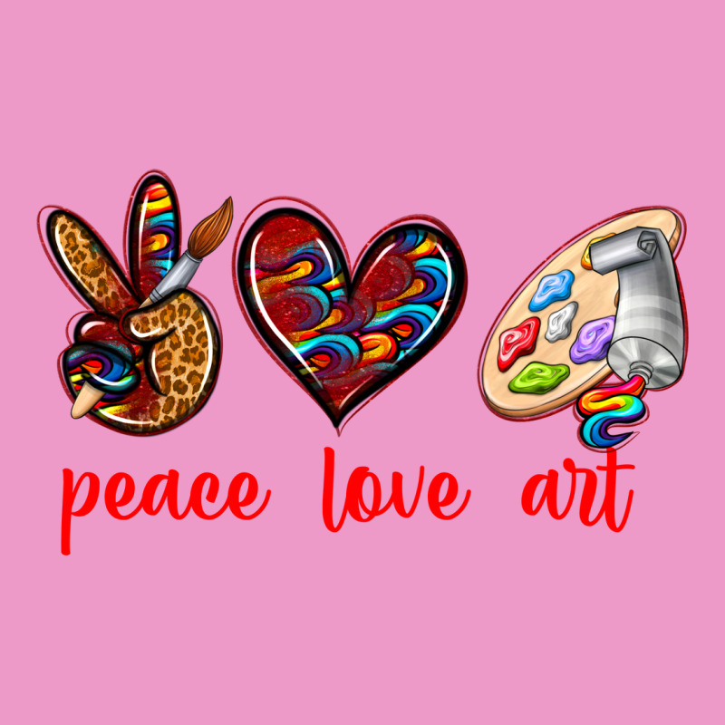 Peace Love Art Urban Hoodie by texasbilliewilder | Teevron