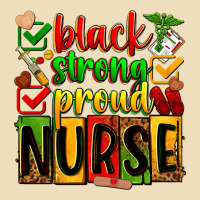 Black Strong Proud Nurse Premium Hoodie | Teevron