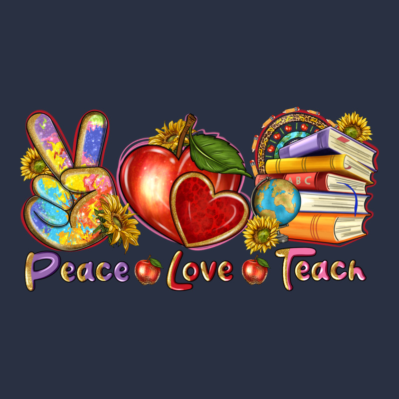 Peace Love Teach Urban Hoodie by texasbilliewilder | Teevron