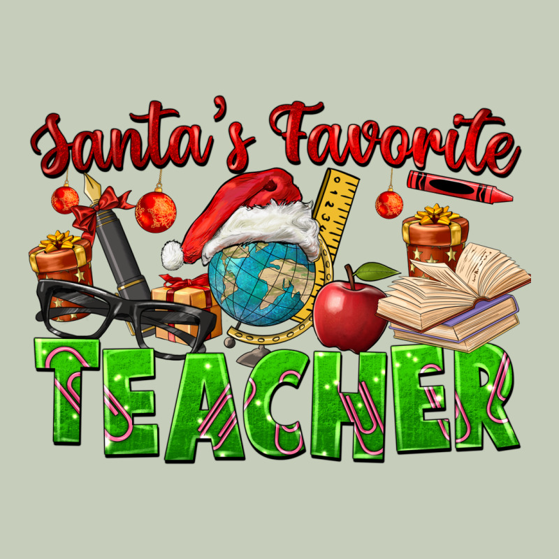 Santa's Favorite Teacher Classic Tee by FaDigitalArtStudio | Teevron