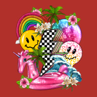 Summer Smile Face And Beach Vibes With Rainbow Tbw Premium Hoodie | Teevron