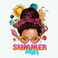 Summer Vibes Messy Bun Tbw Premium Hoodie | Teevron