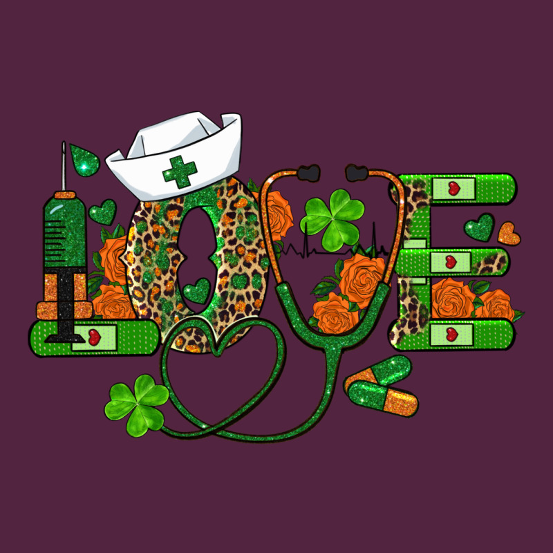 St Patricks Day Love Nurse Urban Hoodie by RanaPortraitStore | Teevron