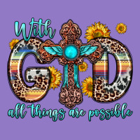 With God All Things Are Possible Cross Urban Hoodie | Teevron