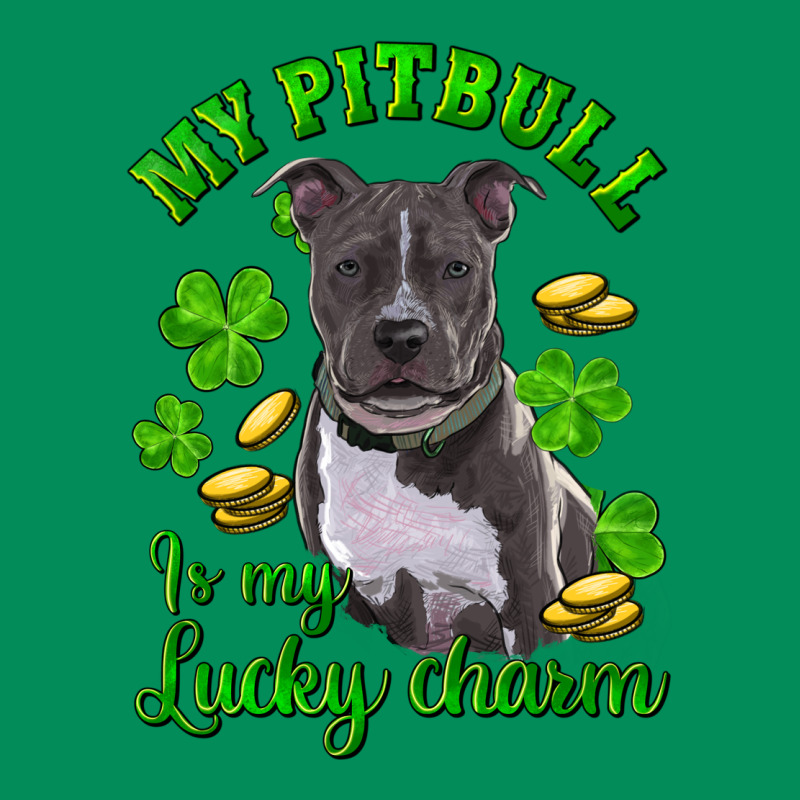 St Patricks Day My Pitbuli My Lucky Charm Urban Hoodie by RanaPortraitStore | Teevron