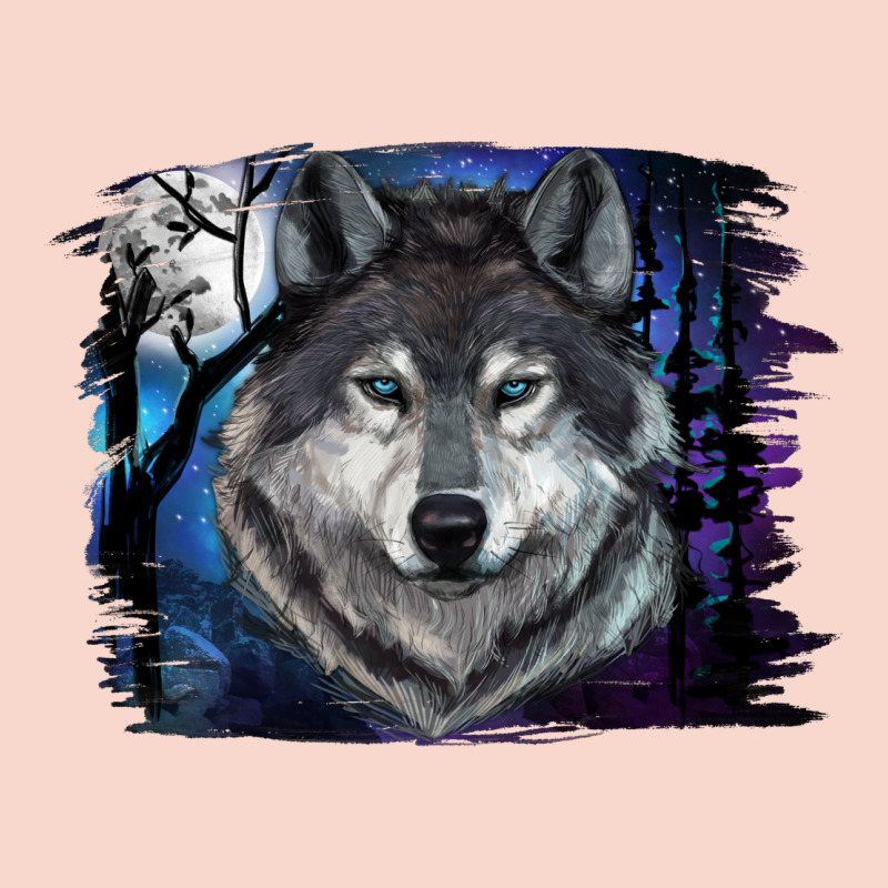 Wolf And Full Moon Urban Hoodie by RanaPortraitStore | Teevron