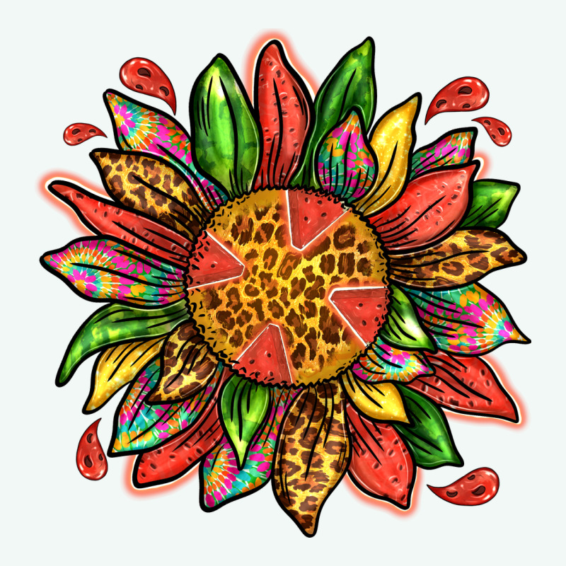 Watermelon Sunflower Premium Hoodie by texasbilliewilder | Teevron