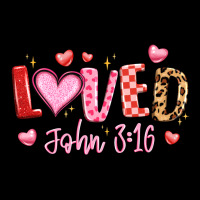 Loved John 3 16 Heavy Core Tee | Teevron