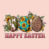 Happy Easter Eggs With Sunflower Leopard And Cactus Urban Hoodie | Teevron