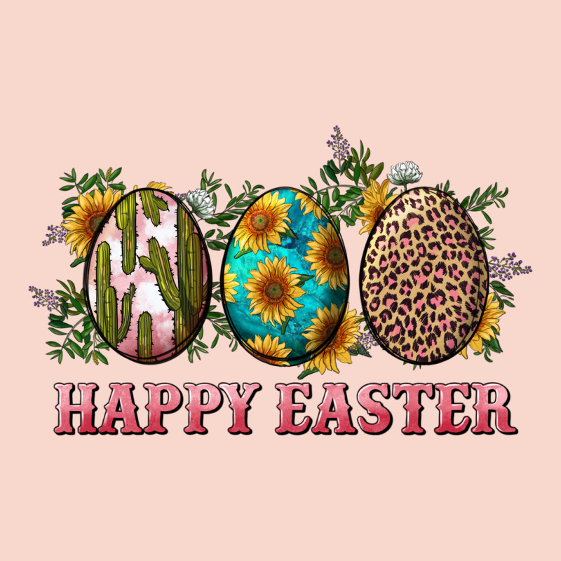Happy Easter Eggs With Sunflower Leopard And Cactus Urban Hoodie by RanaPortraitStore | Teevron