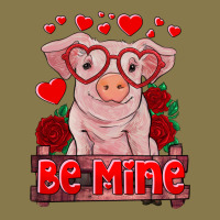 Be Mine Valentine's Day Baby Pig Premium Hoodie | Teevron