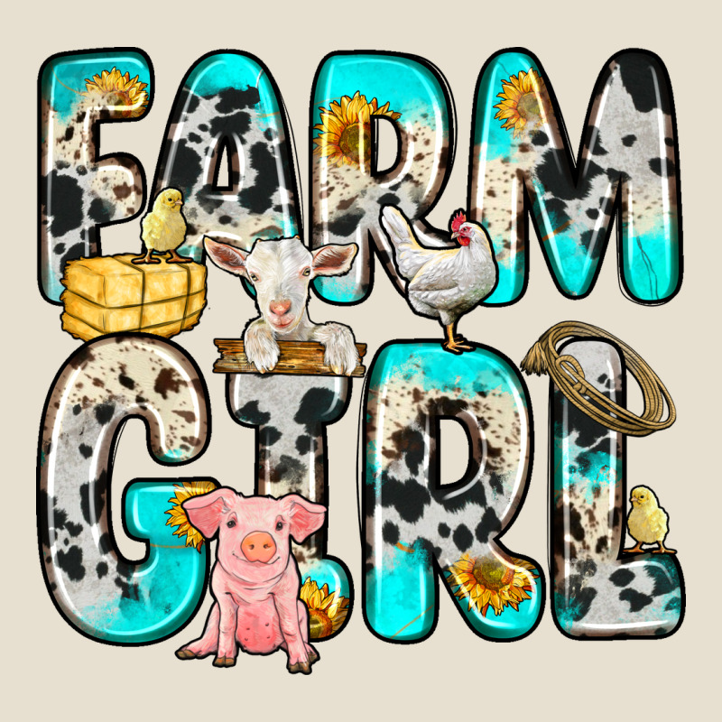 Farm Girl Urban Hoodie by Zillion Design Studio | Teevron
