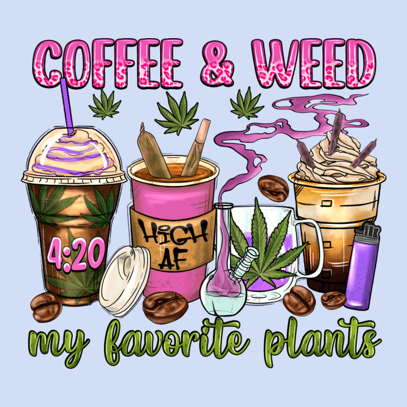 Coffee And Weed My Favorite Plants Urban Hoodie by Zillion Design Studio | Teevron